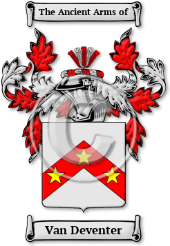 Van Deventer Family Crest Download (JPG) Legacy Series - 600 DPI